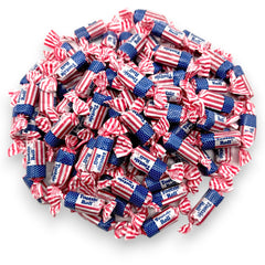 Roll Midgees chocolate flavor closeup highlighting chewy texture.