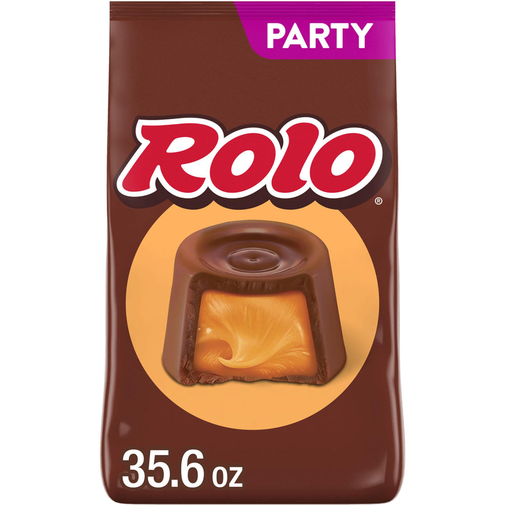 ROLO rich chocolate caramels bulk party pack hero image for sharing at parties
