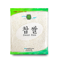 ROM AMERICA Sweet Rice Bag—premium gluten-free glutinous rice for desserts and snacks.