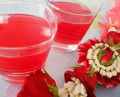 Rooh Afza serving glass — ideal for crafting classic sharbat with bright color.