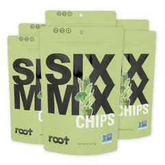 Root Foods SixMix chips box set of 6 bags for easy family snacking