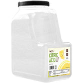Roots Circle citric acid powder packaging on shelf for versatile kitchen and cleaning uses