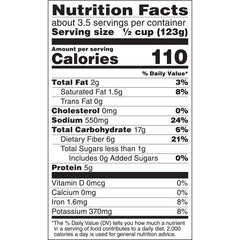 Cans of Rosarita Organic Refried Beans on shelf, a convenient pantry staple for quick meals.