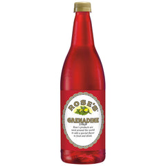 Rose's Grenadine non-alcoholic mixer brings color and flavor to mocktails.