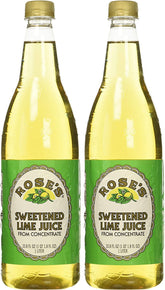 Rose's Lime Juice bottle pouring for cocktails and easy mixability