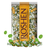 Roshen Duchess Pear hard candies packaging front, ideal for bulk sharing.