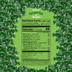 Roshen eucalyptus-menthol hard candy individually wrapped for freshness on the go
