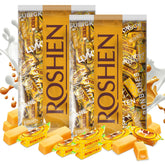Roshen Korivka milk fudge pack with two wraps, gift-ready