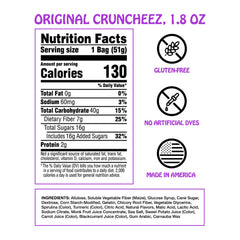 Rotten Gummy Cruncheez 8-pack on display for on-the-go snacking