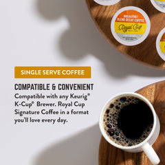 Royal Cup Signature packaging highlights heritage and quality
