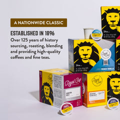 Royal Cup Signature single-origin capsules, Sumatra for consistent daily coffee.