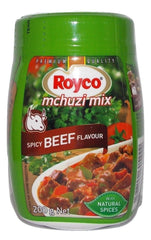 Royco Mchuzi Mix beef flavor 200g pack-of-2, convenient for quick hearty stews.