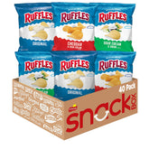 Ruffles Variety Pack 40-count bags for convenient on-the-go snacking
