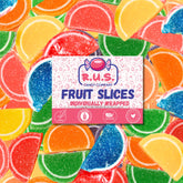 RUS Candy Classic Fruit Slices in a 1 lb bag, ideal for sharing