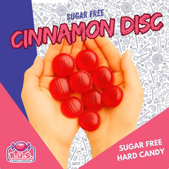 R.U.S. Candy keto-friendly cinnamon discs designed for low-carb snacking.