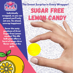 R.U.S. Candy keto-friendly lemon candy for low-carb treats.