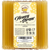 R.U.S. Candy Lemon Honey Straws packaging for convenient on-the-go sweetness