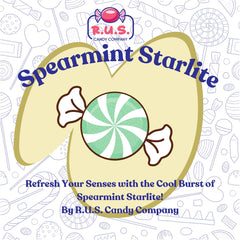 Gift box of R.U.S. Candy Spearmint Starlite for holidays