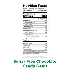 Stevia-sweetened treats by Russell Stover provide a plant-based sugar-free option.