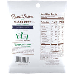 Russell Stover Sugar Free Medallions, individually wrapped for easy portion control.