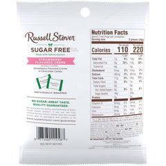 Russell Stover sugar-free strawberry creme candies wrapped individually for sharing
