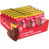 RUSSELL STOVER Valentine milk chocolate caramel heart ready for gifting.