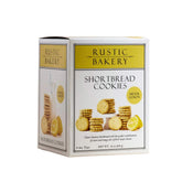 Rustic Bakery Meyer Lemon Shortbread pack of four trays, ideal for gifting.