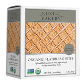 Rustic Bakery sourdough crackers with olive oil and sel gris beside cheese.