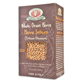 Rustichella d'Abruzzo farro semi-pearled in bag; easy to cook with a hearty bite.