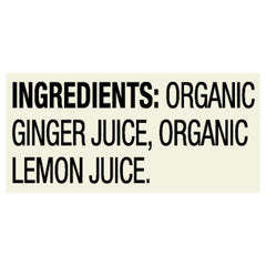 Close-up of ginger pieces in RW Knudsen Organic Ginger Juice