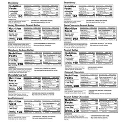RXBAR flavor lineup close-up highlighting ten flavors for variety.