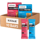 RXBAR High Protein Bar Vanilla Peanut Butter shows creamy texture and protein boost.