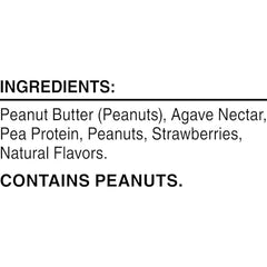 RXBAR ingredients pile highlight pea protein, peanuts, and strawberries