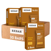 RXBAR Peanut Butter bar front view highlighting 12g protein boost