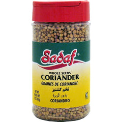 Sadaf coriander seeds bottle with shaker top for easy seasoning and fresh flavor