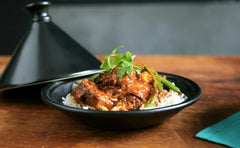 Sadaf lime spice in a dish highlights Mediterranean and Persian cooking versatility.