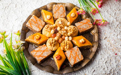 Sadaf orange blossom water used in Persian desserts and syrups.
