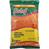 Sadaf red lentils dry 24oz bulk ideal for quick stews and curries.