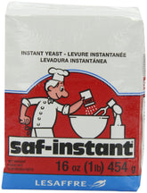 SAF Instant Yeast 4-pack packaging ready for quick bread baking and store-ready freshness.