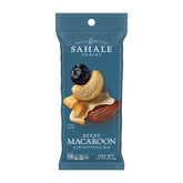 Sahale Snacks Berry Macaroon Almond Trail Mix packaging for grab-and-go snacking.