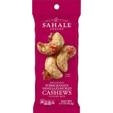 Sahale Snacks Pomegranate Vanilla Cashews 1.5 oz pouch for on-the-go snacking