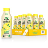 Saint James Iced Tea classic lemon bottle, zero calories and zero sugar.