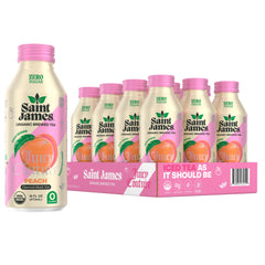 Saint James Juicy Couture Juicy Peach bottle ready for refreshment on the go.