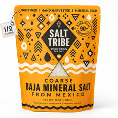 Salt Tribe Baja Sea Salt coarse bag ready for everyday seasoning