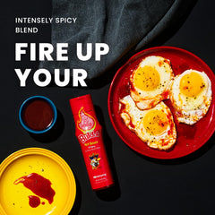 SAMYANG Buldak Hot Sauce marination bowl boosts flavor during prep.