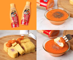 Dipping plate featuring Samyang Bulldark mayo for quick salsas and dips.