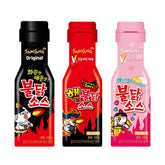 Samyang Carbo Bulldark spicy chicken roasted sauce bottle ready for bold quick meals