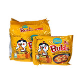 Samyang Cheese Buldak ramen hero image showing bold spice and chewy texture