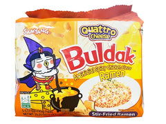 Samyang Quattro Cheese Buldak ramen pack: bold flavor to elevate weeknight dinners.