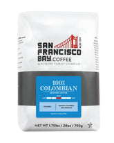 San Francisco Bay Colombian Supremo ground bag with rich aroma.
